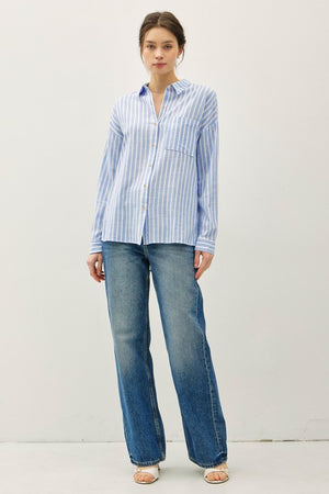 THE LIFE LATELY STRIPED SHIRT