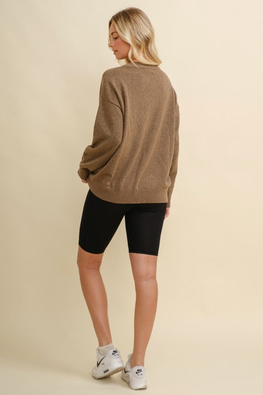 THE HORSESHOE SWEATER - BROWN - PRE-ORDER