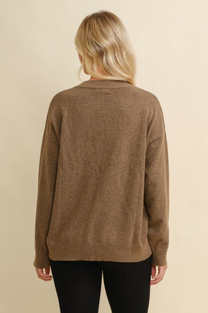 THE HORSESHOE SWEATER - BROWN - PRE-ORDER