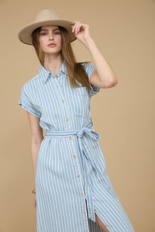 THE CIEL CHAMBRAY DRESS