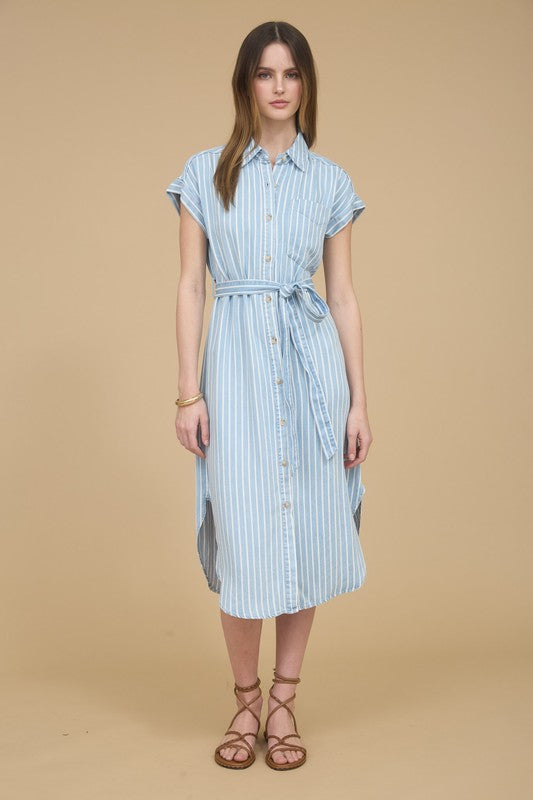 THE CIEL CHAMBRAY DRESS