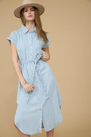 THE CIEL CHAMBRAY DRESS