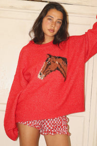 THE BARN TIME IS THE BEST TIME SWEATER