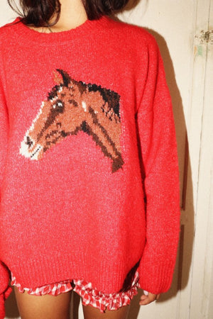 THE BARN TIME IS THE BEST TIME SWEATER - GREY