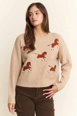 THE VALE HORSES KNIT