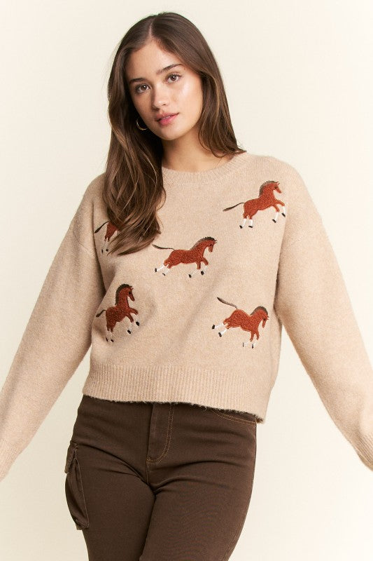THE VALE HORSES KNIT