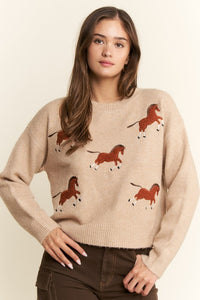 THE VALE HORSES KNIT