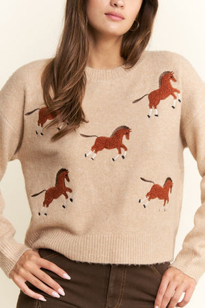 THE VALE HORSES KNIT