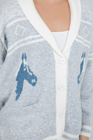 THE EQUESTRIENNE HORSE HEAD KNIT