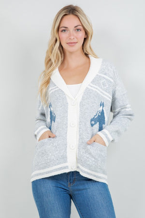 THE EQUESTRIENNE HORSE HEAD KNIT