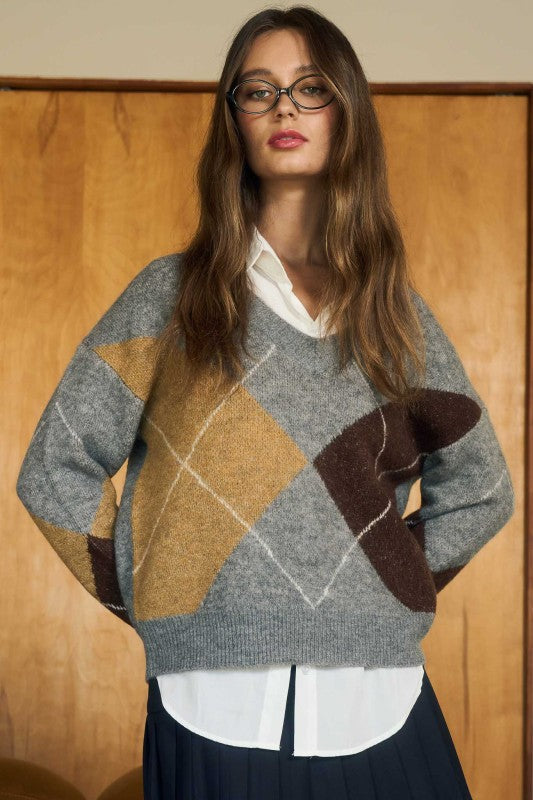 THE GRACE ARGYLE KNIT