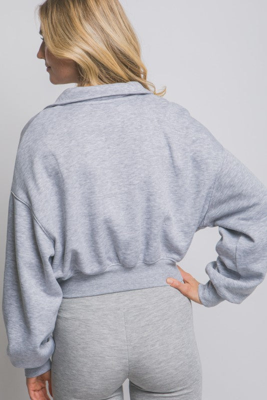 THE WEAR IT POLO SWEAT - ECRU