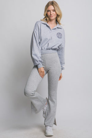 THE WEAR IT POLO SWEAT - ECRU