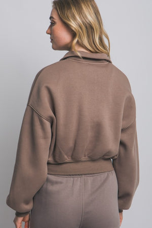 THE WEAR IT POLO SWEAT - ECRU