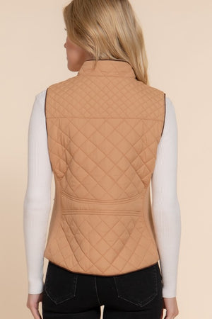 THE EQUICHIC VEST - CARAMEL