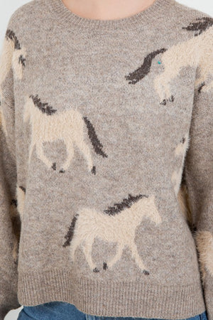 THE FIONA SWEATER - LATTE - NEW COLOR!!
