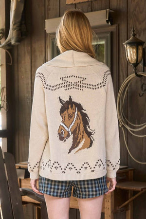 THE AU CHEVAL DESIGNER CARDIGAN
