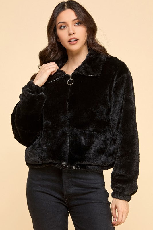 THE COZY FAUX FUR JACKET