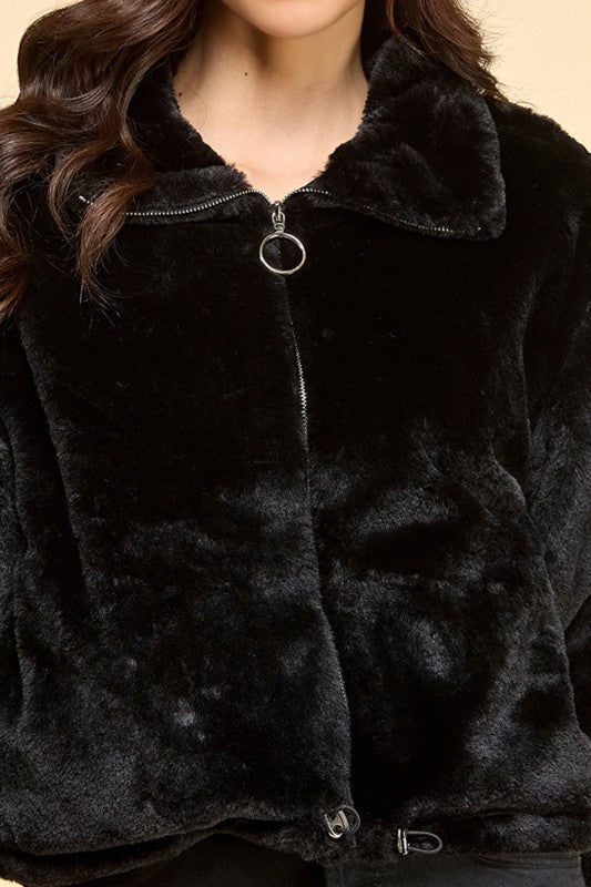 THE COZY FAUX FUR JACKET