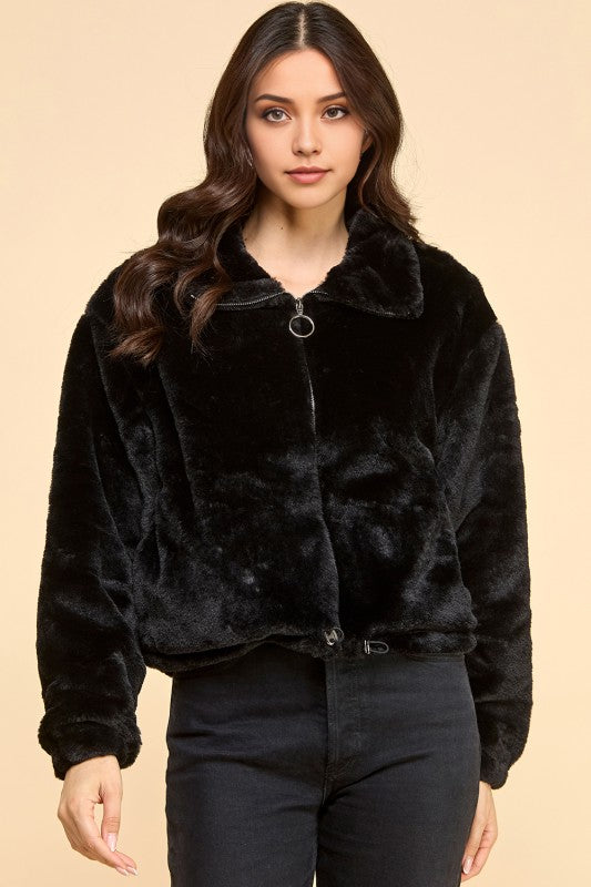 THE COZY FAUX FUR JACKET
