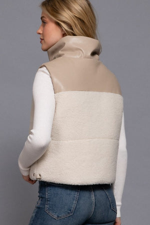 THE REVERSE IT VEST - BEIGE