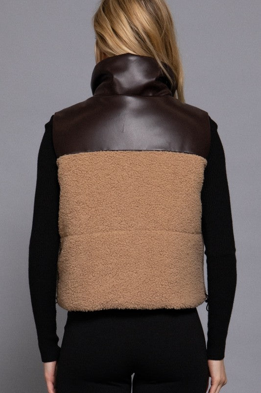 THE REVERSE IT VEST - BEIGE