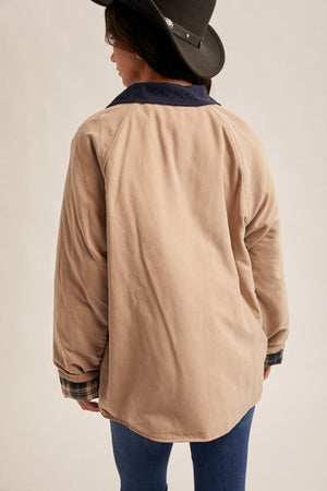THE OFF-DUTY BARN JACKET - OLIVE