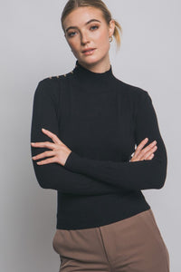 THE TIMING KNIT - BLACK