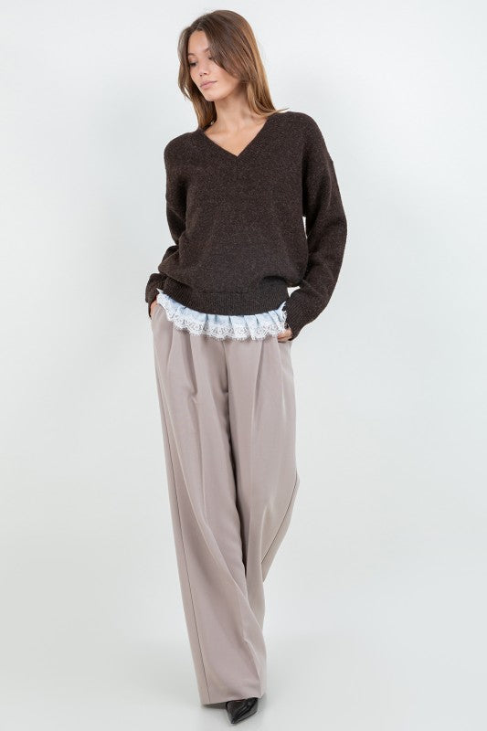 THE PRINCIPLE WIDE LEG PANT