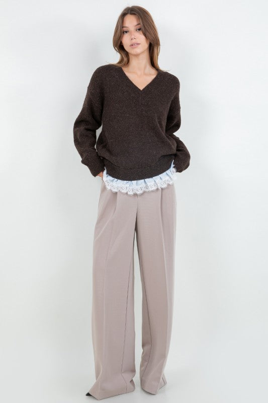 THE PRINCIPLE WIDE LEG PANT