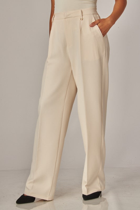 THE CHANGE IT CREPE PANT - IVORY