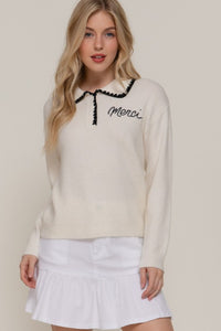 THE MERCI POLO KNIT
