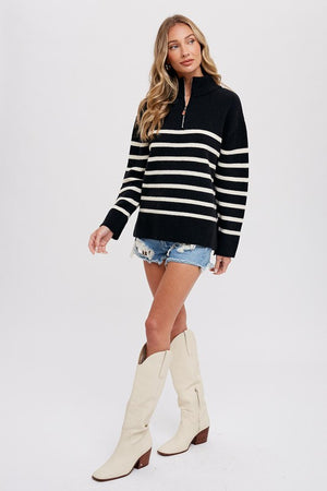 THE WELLINGTON KNIT - BLACK
