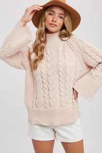 THE COUNTRY PUB CABLE KNIT SWEATER