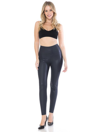 THE MOTION FAUX LEATHER LEGGING