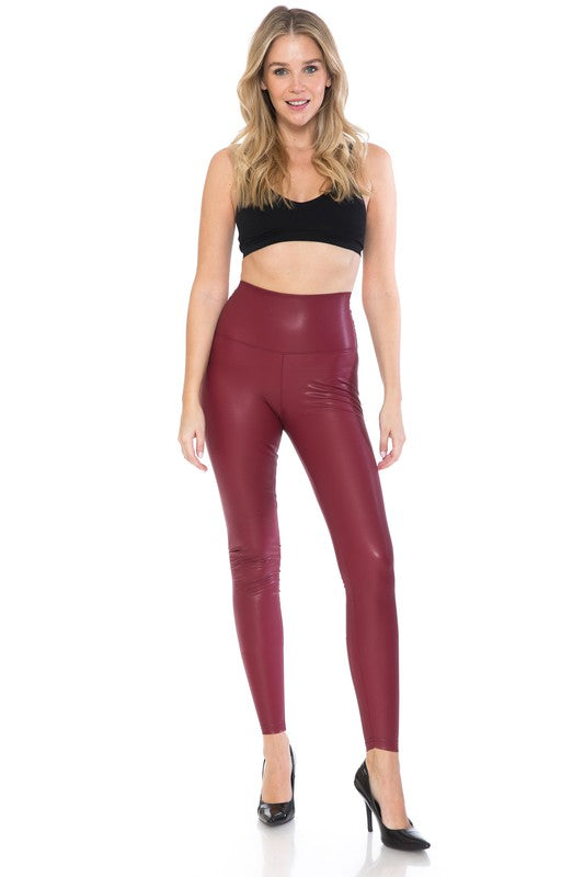 THE ULTIMATE FAUX LEATHER LEGGINGS