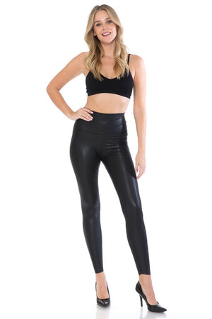 THE MOTION FAUX LEATHER LEGGING