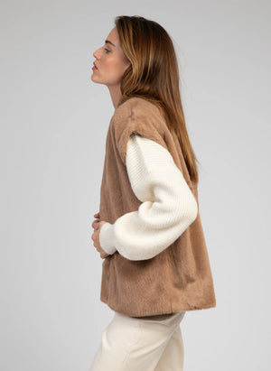 THE HAWTHORN FAUX FUR VEST