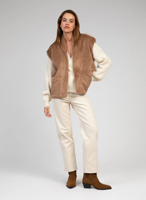 THE HAWTHORN FAUX FUR VEST