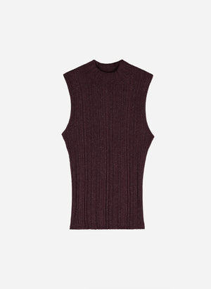 THE ESSENTIAL EDIT MOCKNECK - SABLE