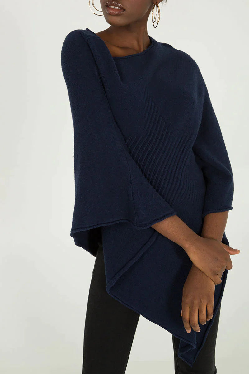THE MADE IN ITALY STAR PONCHO - RE-STOCKED