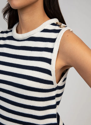 THE BOULEVARD SLEEVELESS KNIT