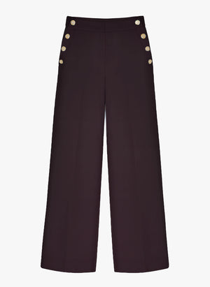 THE EVERYTHING PANT - BURGUNDY