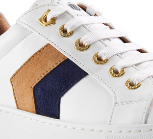 **NEW** THE FAIRFAX & FAVOR ALEXANDRA SNEAKER - MELON/STONE