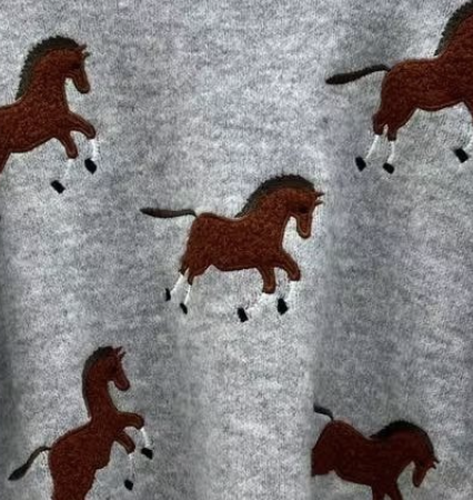 THE VALE HORSES KNIT