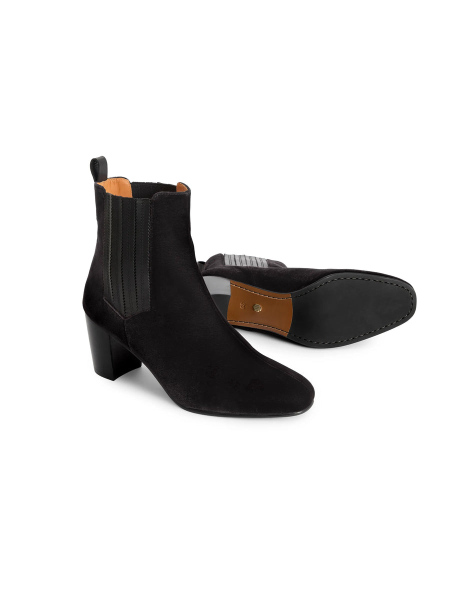 THE FAIRFAX & FAVOR ELECTRA VELVET BOOT