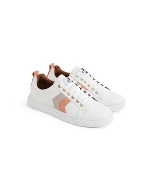 **NEW** THE FAIRFAX & FAVOR ALEXANDRA SNEAKER - MELON/STONE