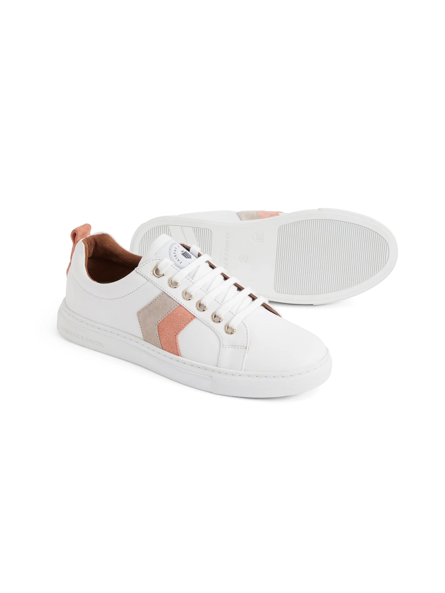 **NEW** THE FAIRFAX & FAVOR ALEXANDRA SNEAKER - MELON/STONE