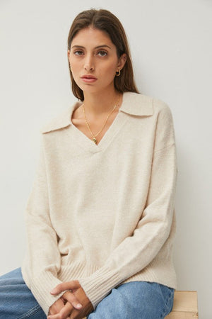 THE LOCATOR KNIT - VANILLA