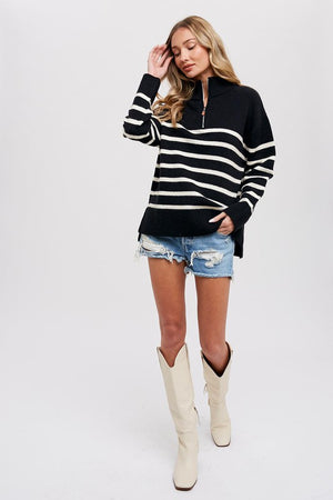 THE WELLINGTON KNIT - BLACK